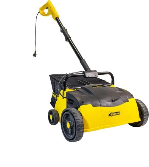 Vacuum Sweeper by Roll & Comb, Corded Electric Lawn Rake for Artificial Grass